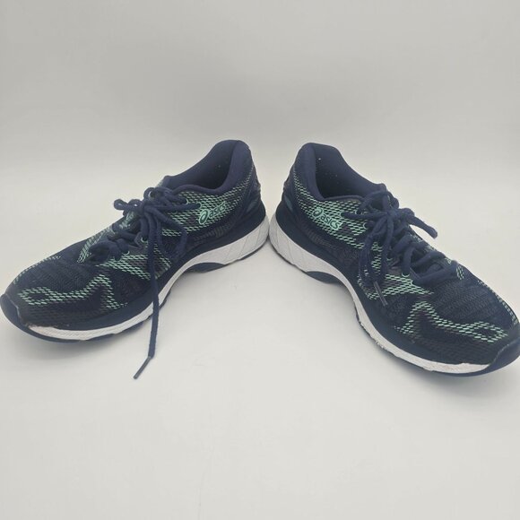 Asics Gel-Nimbus 20 Mens Running Shoes Size 8 Blue & Green - Picture 7 of 9